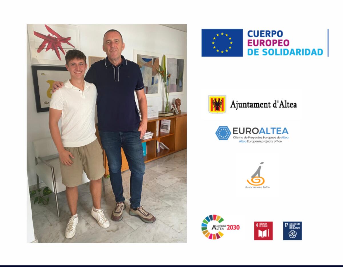 Alejandro Izquierdo participa en el proyecto “Voluntariado Activo” del Cuerpo Europeo de Solidaridad