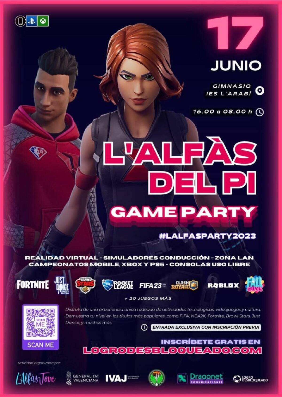 Juventud organiza el próximo mes de junio una nueva edición de L’Alfàs Party, evento tecnológico y de gaming