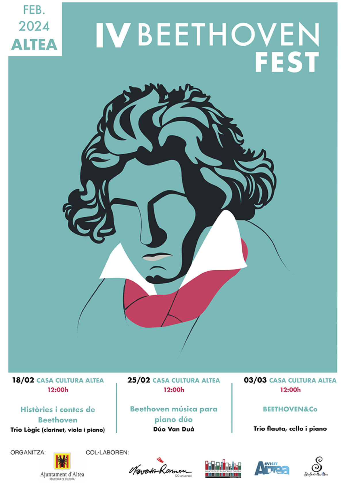Tres conciertos completan el programa de la cuarta edición del Beethoven Fest