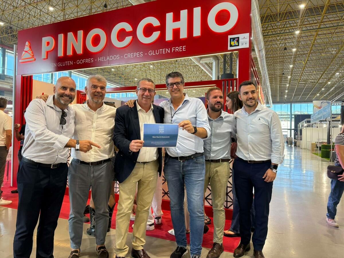 PINOCCHIO Benidorm, ganador del premio al Mejor Stand de Restauración en Alicante Gastronómica 2024. 