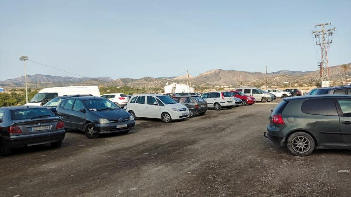 Finalizan los trabajos de acondicionamiento del parking disuasorio de la calle Batalla de Lepanto