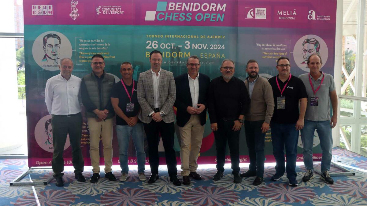 El torneo internacional ‘Benidorm Chess Open’ reúne en la ciudad a 400 ajedrecistas de 29 países