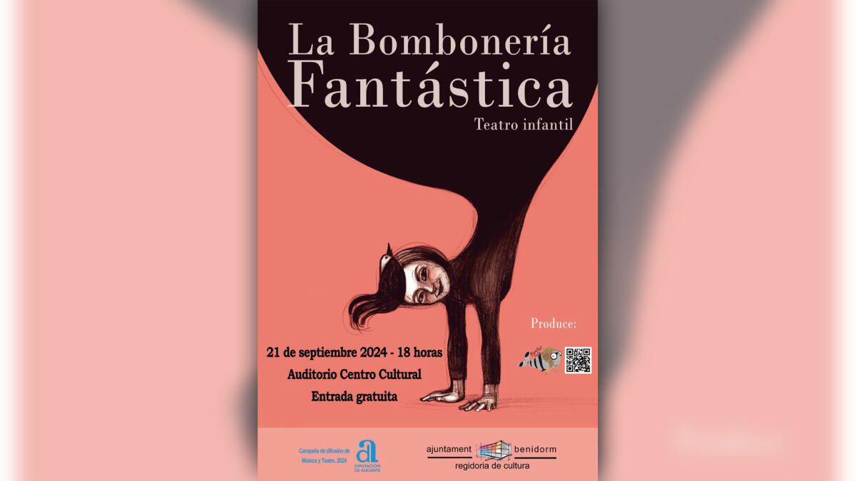 Cultura ofrece este sábado la obra de teatro infantil y familiar ‘La Bombonería Fantástica’  