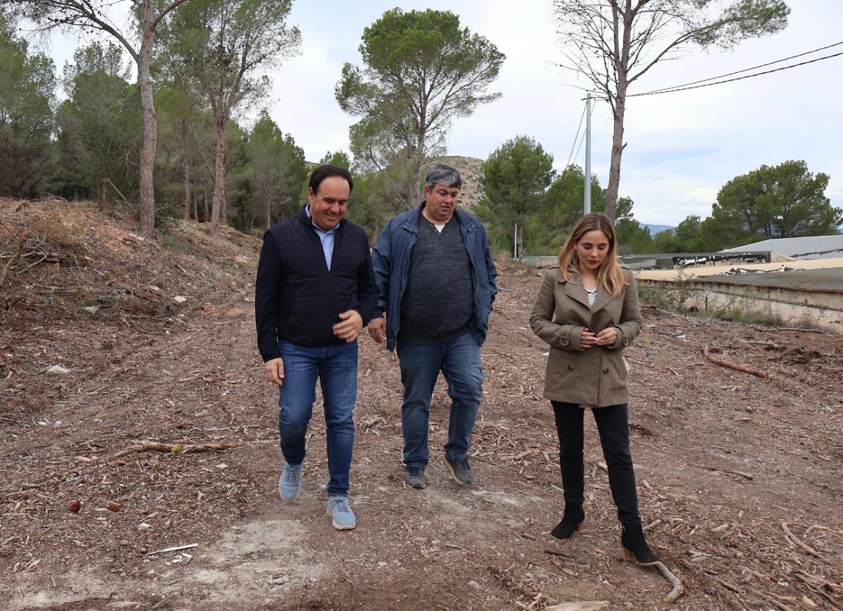 SIGUEN LAS ACTUACIONES DE PREVENCIÓN DE INCENDIOS FORESTALES EN PARTIDAS RURALES COMO LA TAPIADA Y SIERRA CORTINA DE FINESTRAT