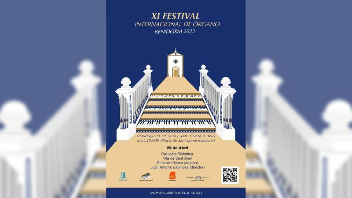 La Orquesta Sinfónica Vila de Sant Joan y Benantzi Bilbao protagonizan la 3ª entrega del XI Festival Internacional de Órgano 