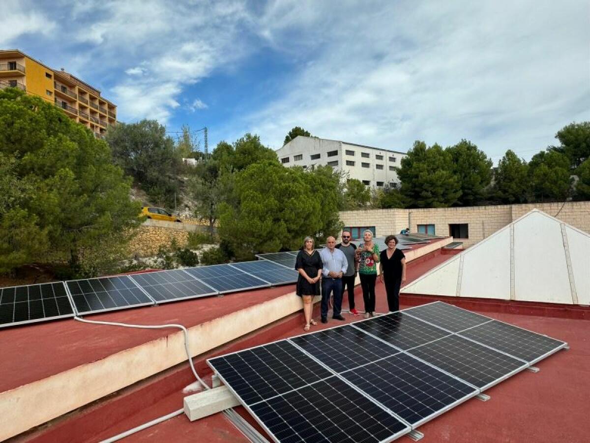 La Escuela Infantil de Callosa d’en Sarrià estrena placas solares