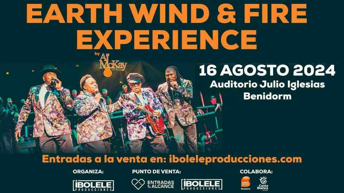 El auditorio Julio Iglesias acoge esta noche el concierto ‘Earth Wind and Fire Experience’ 