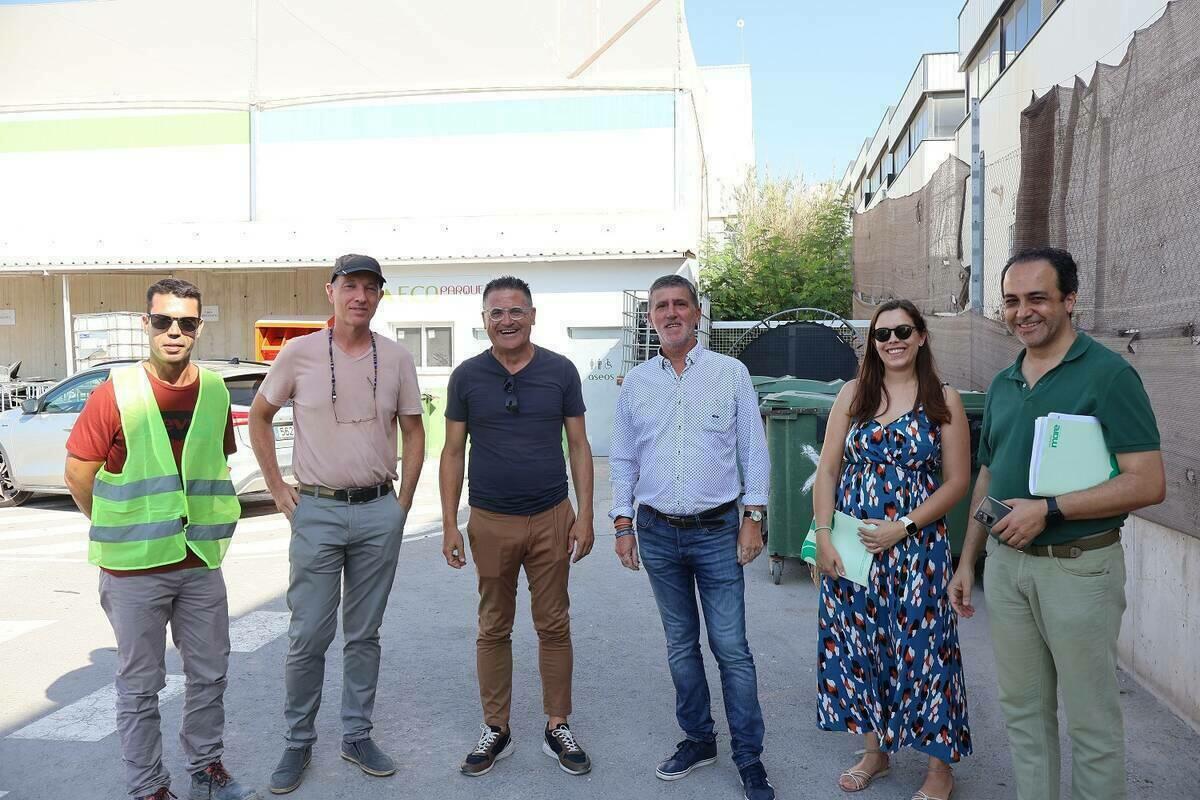 VISITA DEL PRESIDENTE DEL CONSORCIO MARE AL ECOPARQUE DE FINESTRAT