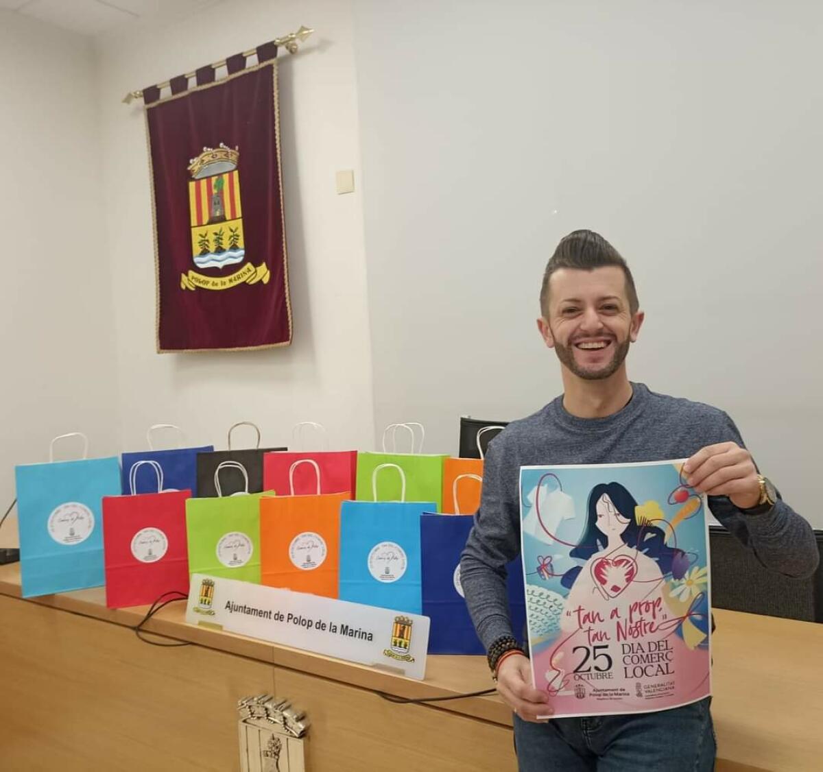 Polop de la Marina celebra el Día del Comercio Local con la campaña «Comerç de Polop»