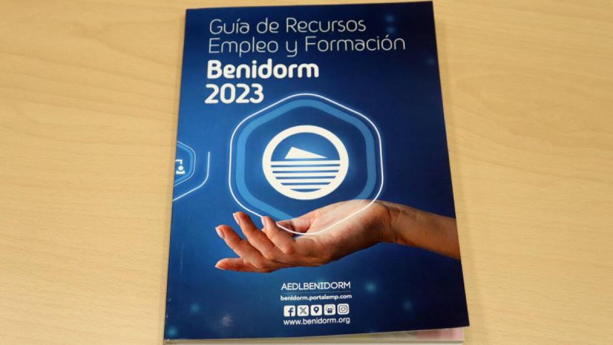 Benidorm lanza de nuevo la ‘Guía de recursos para el empleo y la formación’