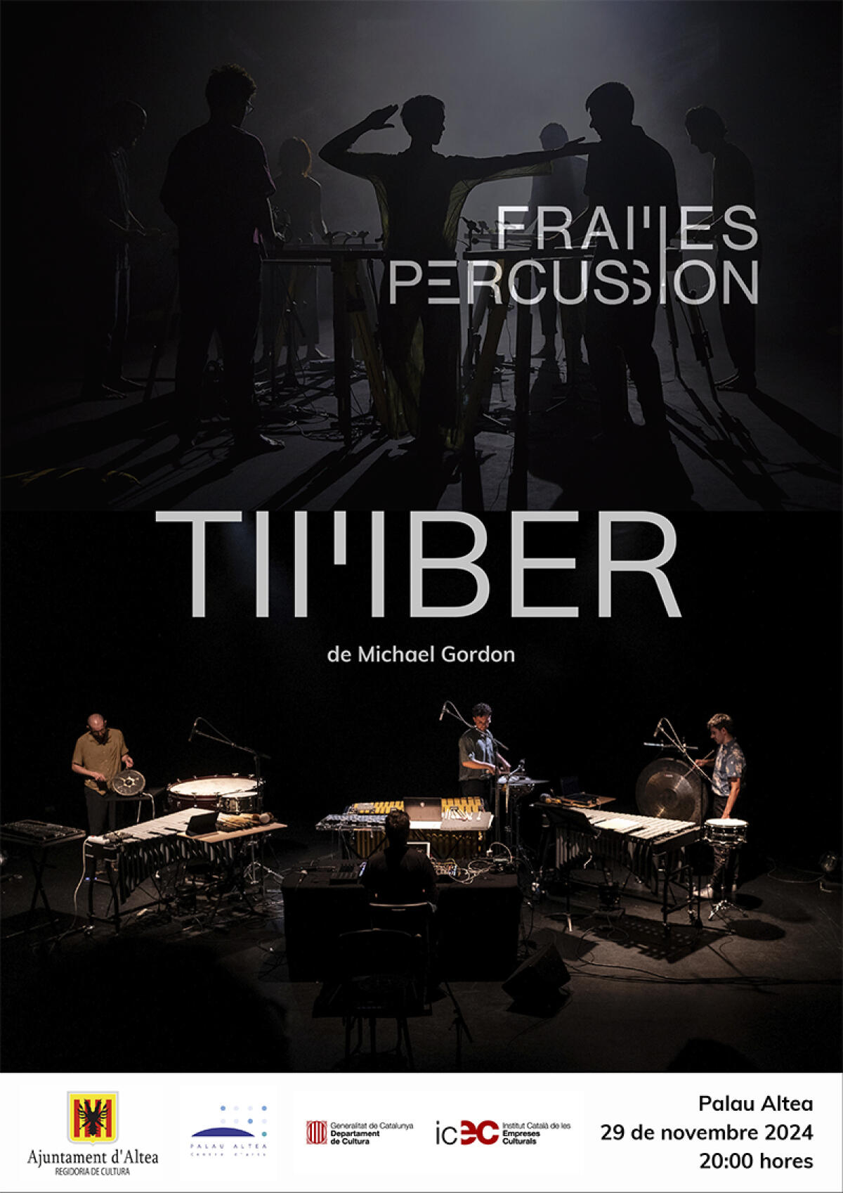 Frames Percussion convida a fer un viatge pel desert amb l'obra Timber