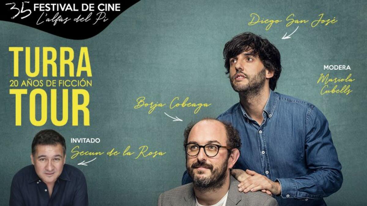 Llega mañana al Festival de Cine de l’Alfàs el Turra Tour con  Diego San José, Borja Cobeaga y Secun de la Rosa 