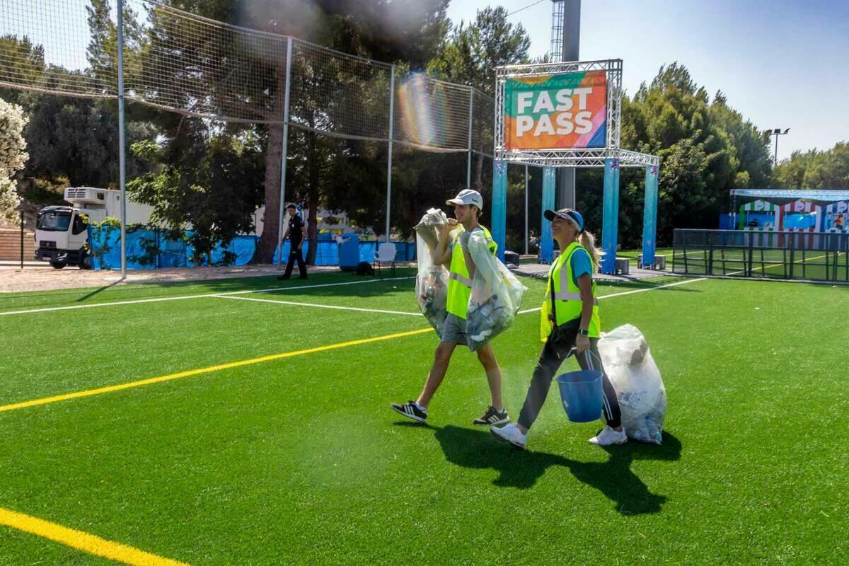 Todo a punto en la Ciudad Deportiva de Benidorm para albergar la quinta edición del Reggaeton Beach Festival  