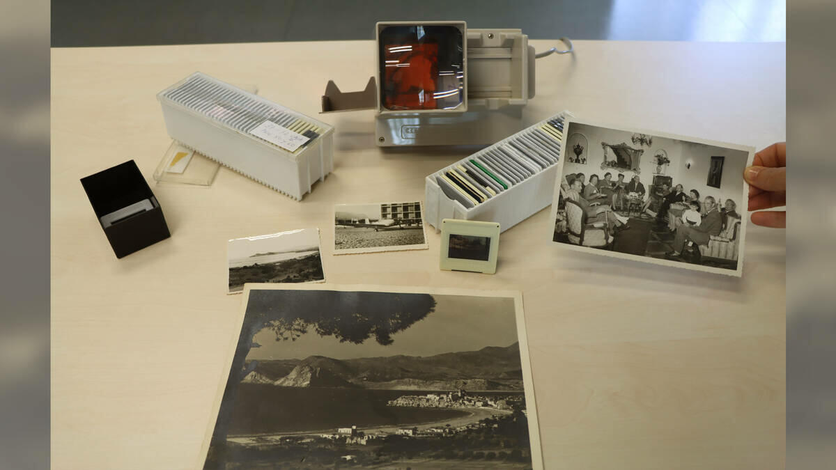 Benidorm amplía los fondos gráficos de su Archivo con la donación de 75 diapositivas, 55 postales y 36 fotografías de los años 50 a los 70