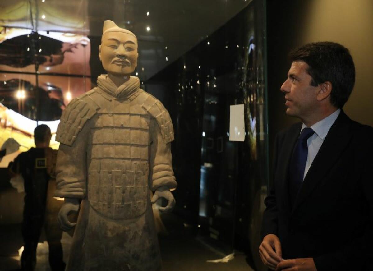 El gobierno chino confirma la asistencia de su ministro de Cultura a la inauguración de ‘Los guerreros de Xi’an’ en el MARQ