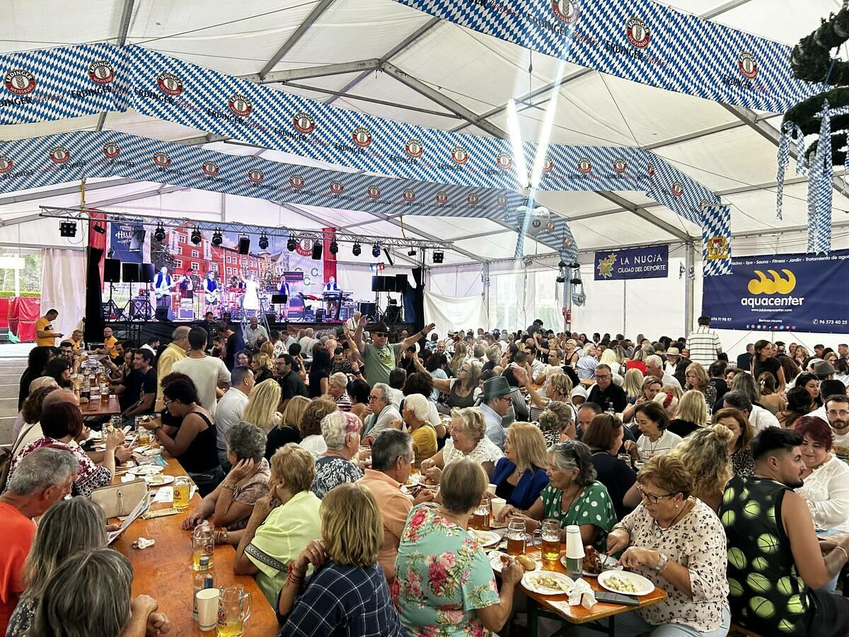 15.000 personas visitaron la Oktoberfest La Nucía 2024   