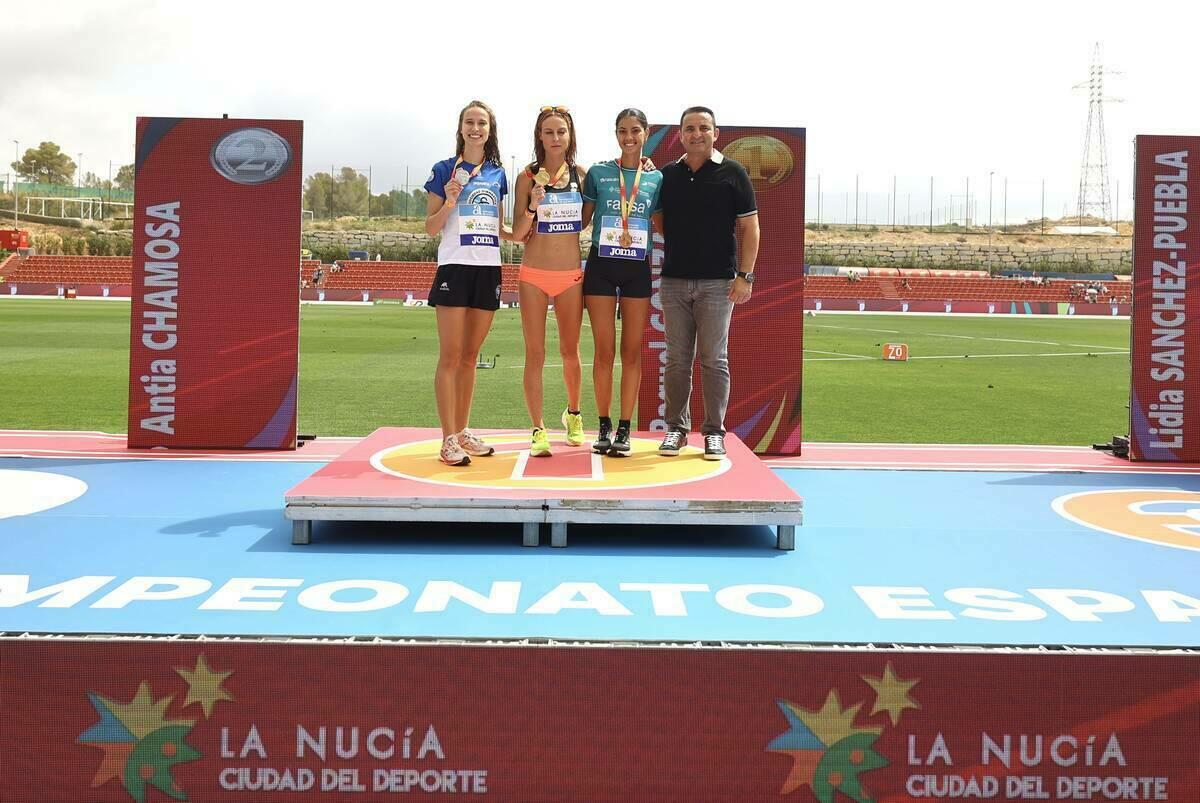 Raquel González y Kevin Arreaga primeros oros del Nacional de Atletismo en La Nucía