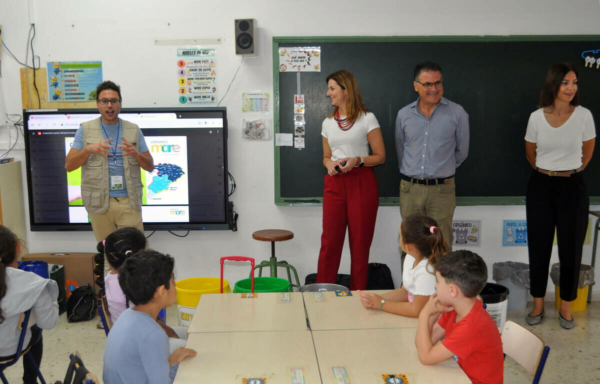 El Consorcio Mare comienza su campaña de sensibilización en centros escolares de sus 52 municipios