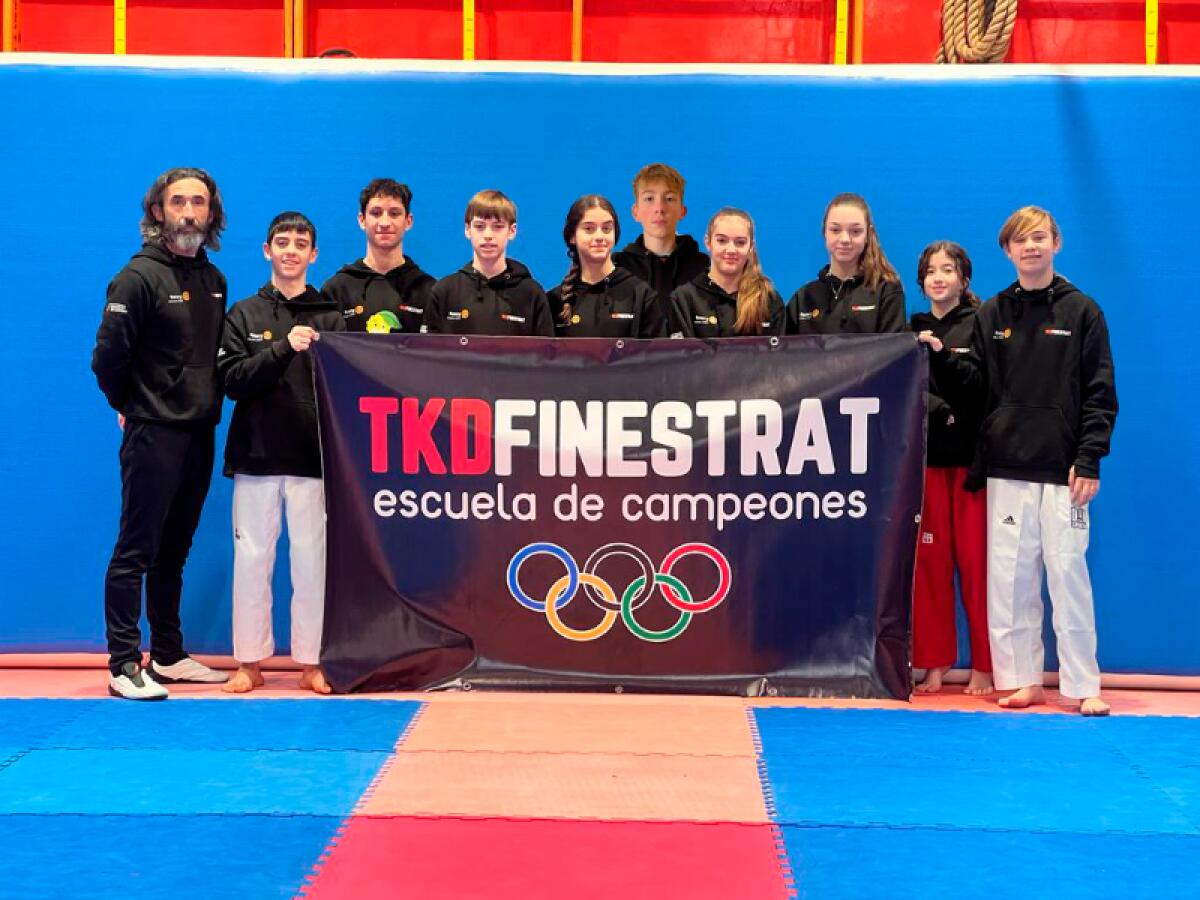  El Club Taekwondo Finestrat rumbo a la President Cup 2023