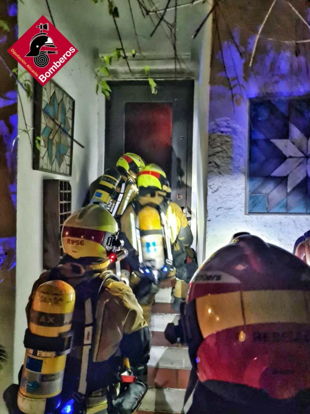 INCENDIO DE RESTAURANTE EN ALTEA