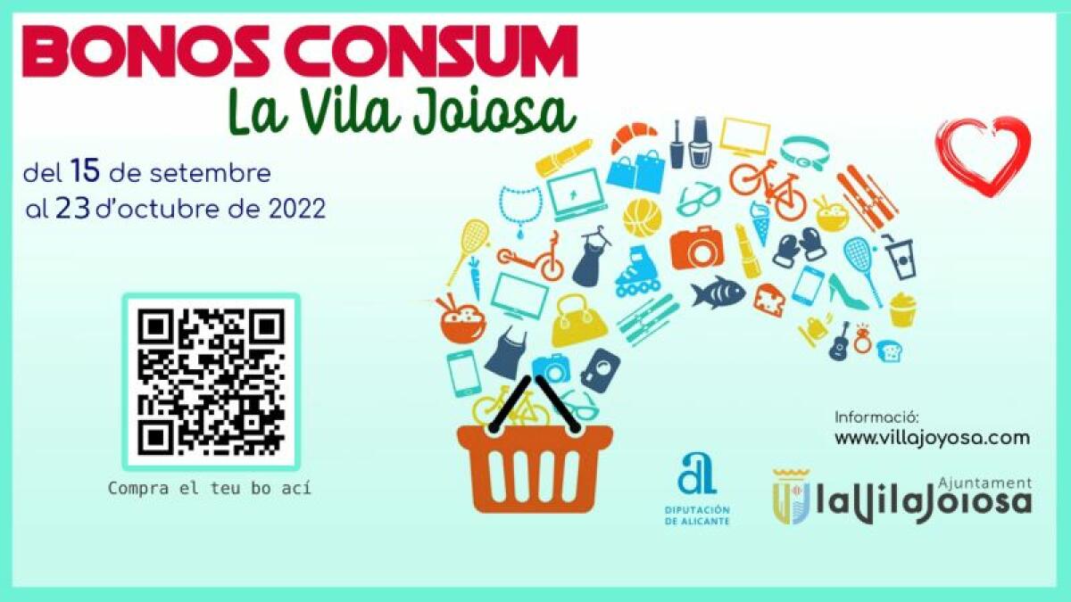La Vila Joiosa amplía la campaña ‘Bonos Consumo’ hasta el 23 de octubre