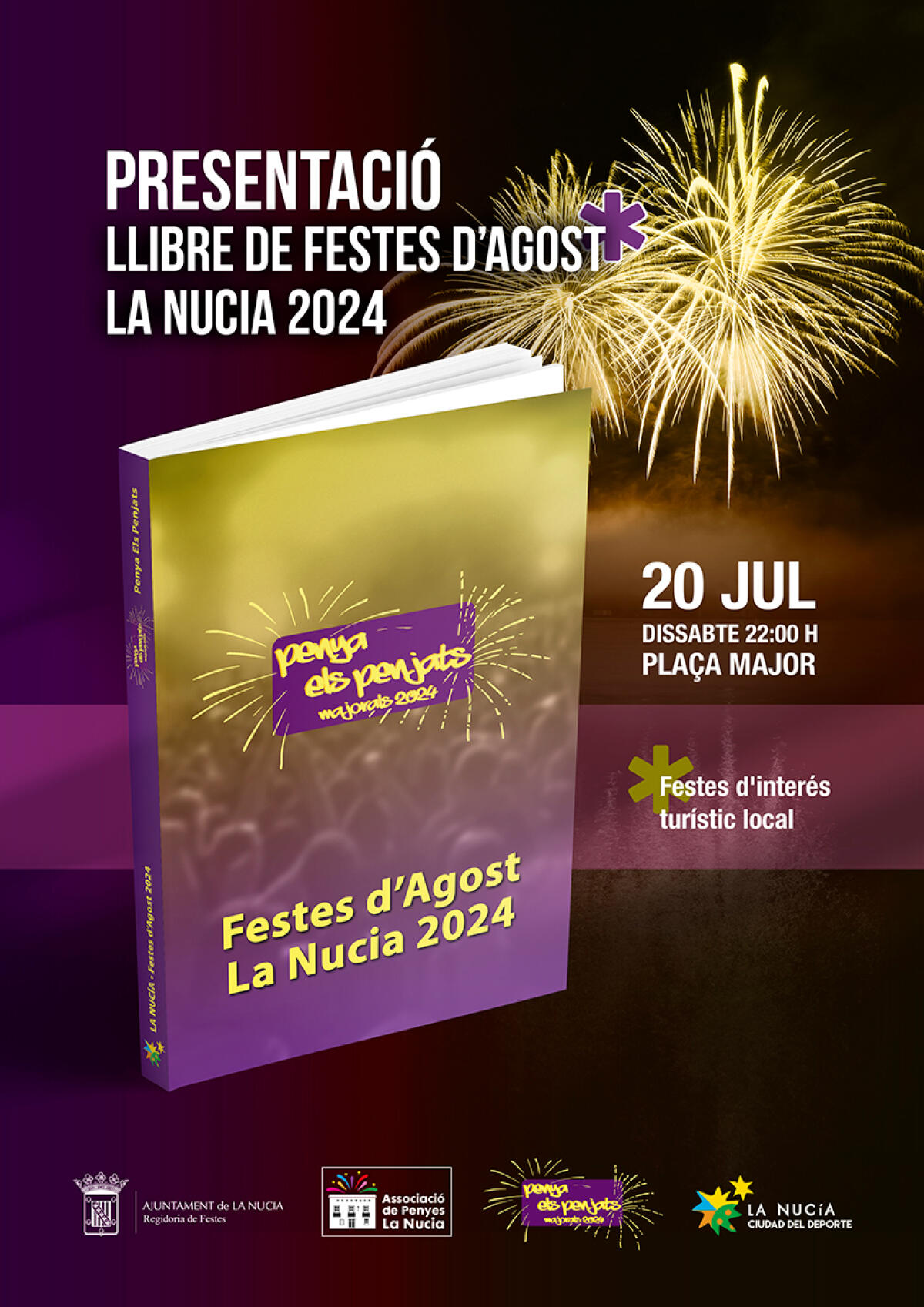 Els Majorals presentan el libro de les Festes d’Agost 2024 este sábado