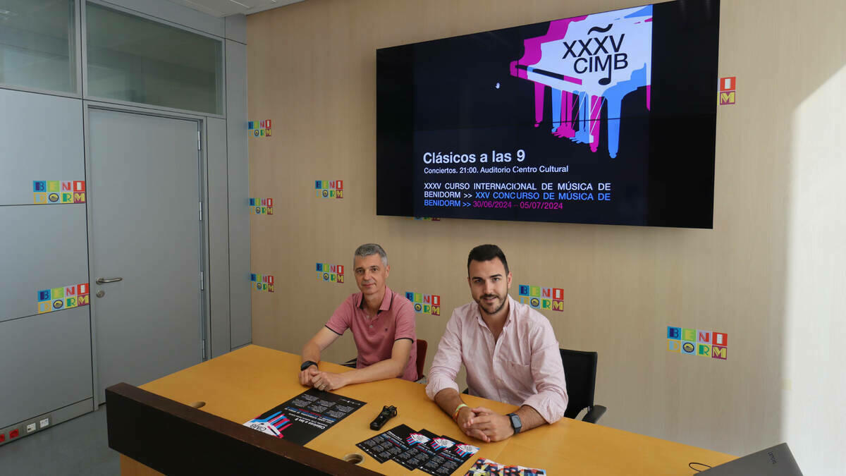 Benidorm estrena el ciclo de conciertos ‘Clásicos a las 9’ en el auditorio del Centro Cultural