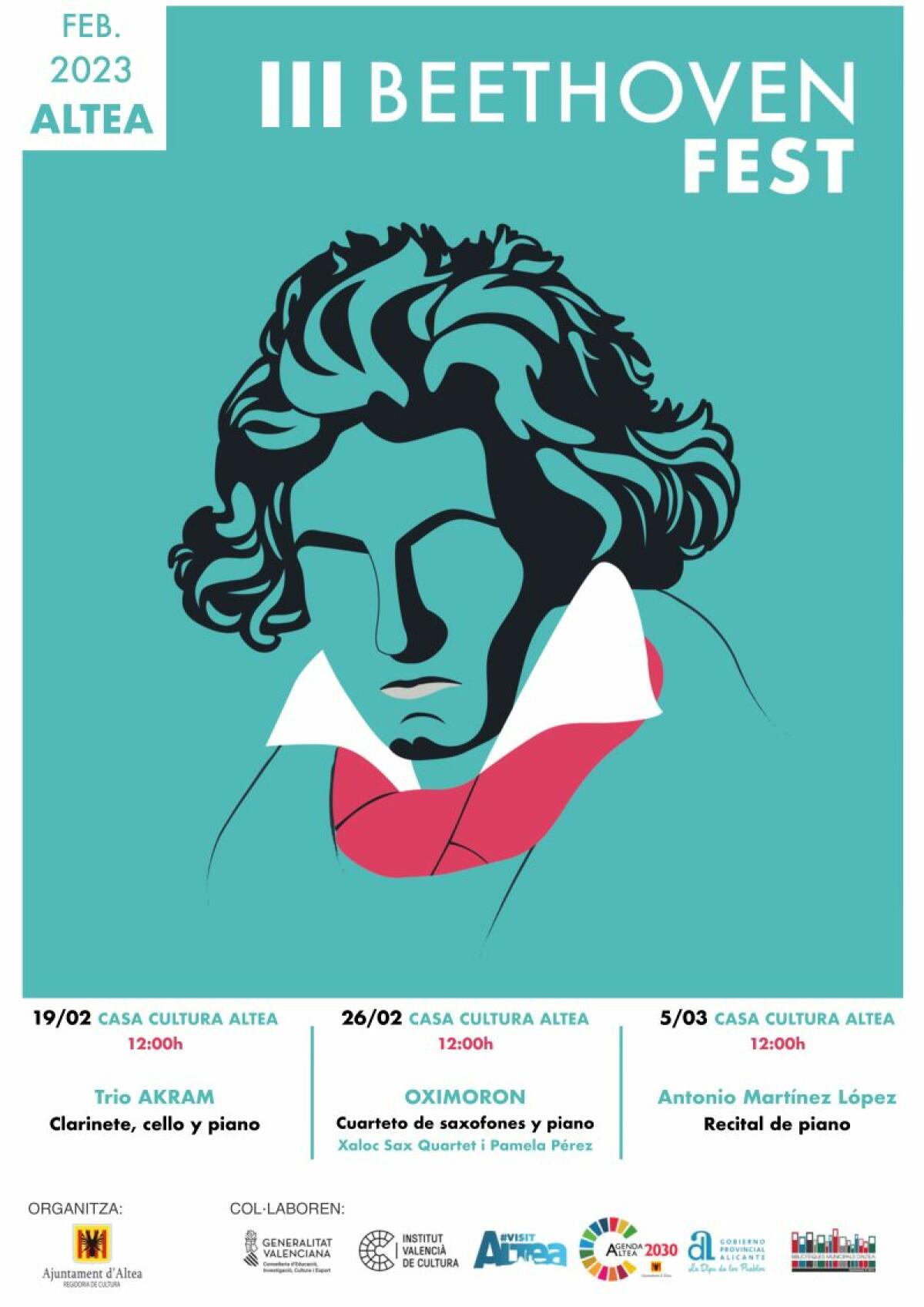 Altea i el Beethoven Fest vos proposen un pla per al diumenge