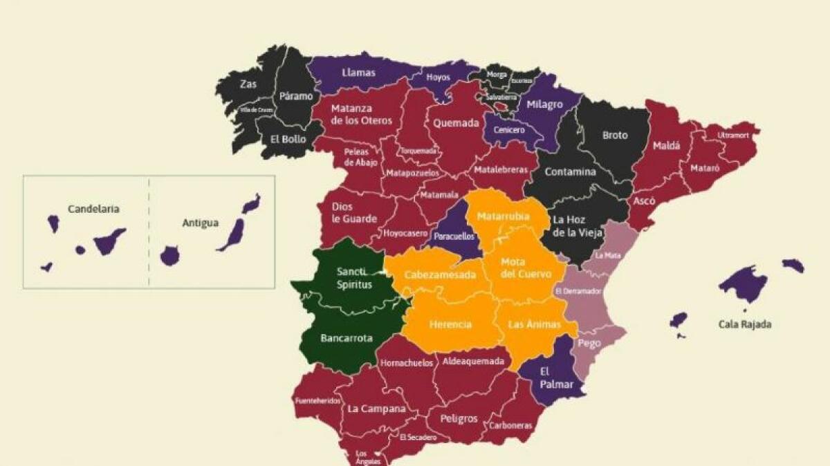 El mapa de España con el pueblo más terrorífico de cada provincia para pasar Halloween