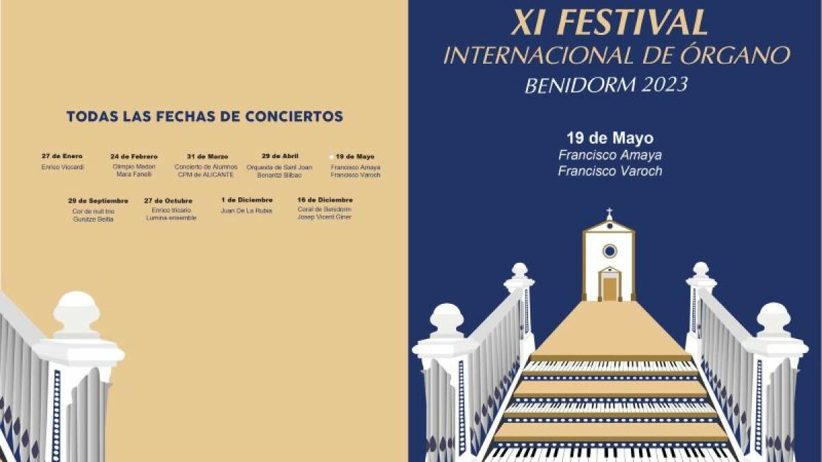 El XI Festival Internacional de Órgano regresa esta noche a la iglesia de Sant Jaume 