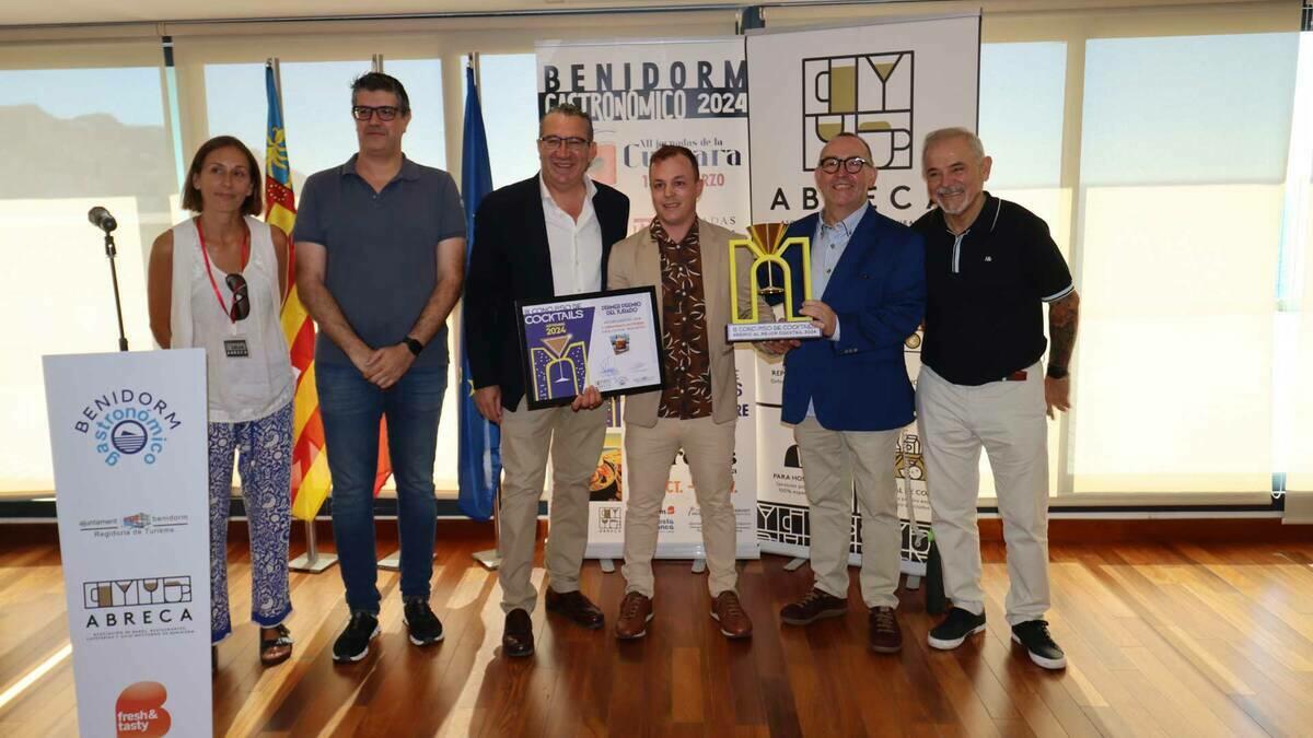 ‘Higo Mítico’, de Gastrobar Urban Beach, se alza con el premio al mejor cocktail en el III Concurso de Cocktails de Benidorm