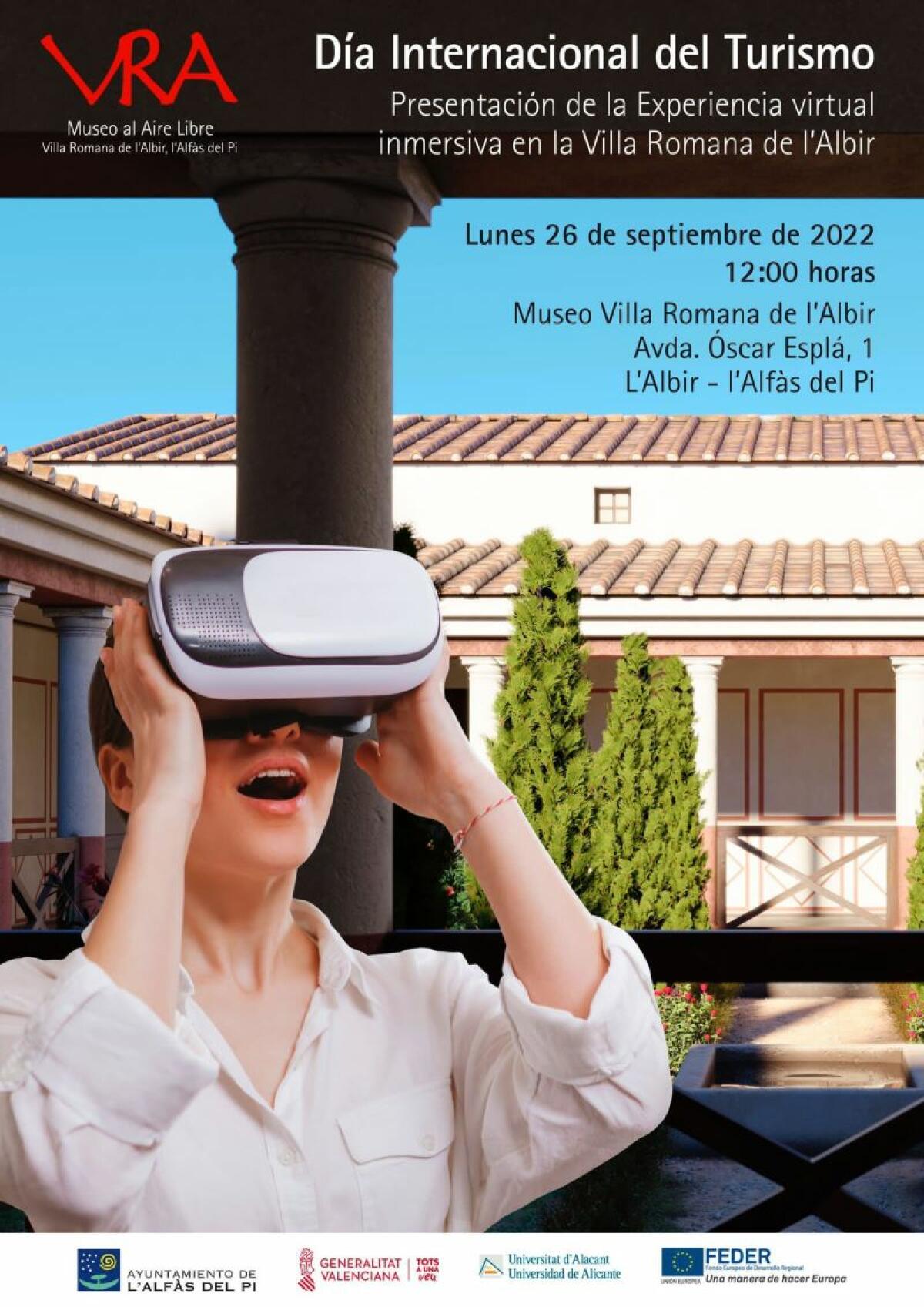 L'Alfàs celebrará el Día Mundial del Turismo con mejoras en el Museo Villa Romana de l'Albir