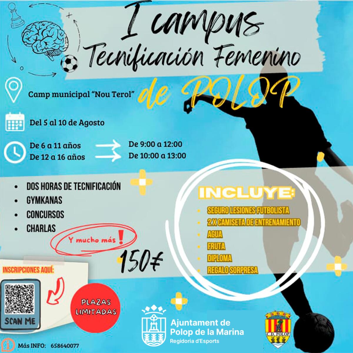 1er Campus de Tecnificación Femenino