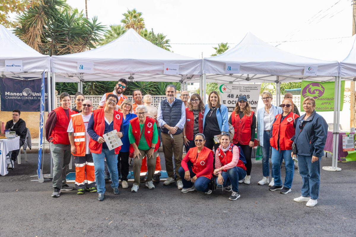 25 organizaciones de la provincia de Alicante participan en l’Alfàs en la Jornada Comarcal de Voluntariado 