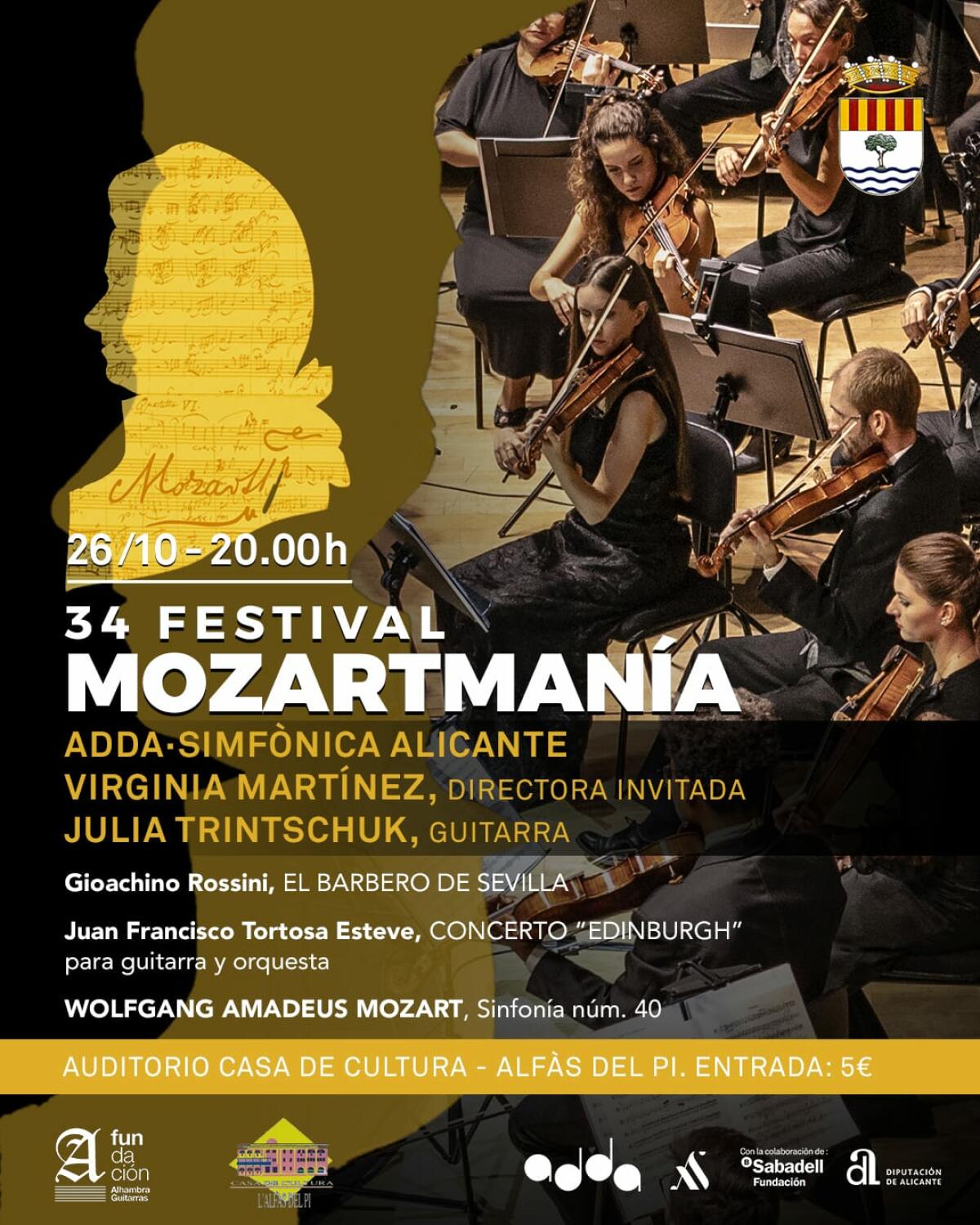 Con un estreno mundial a cargo de ADDA simfònica se clausura el próximo sábado Mozartmanía