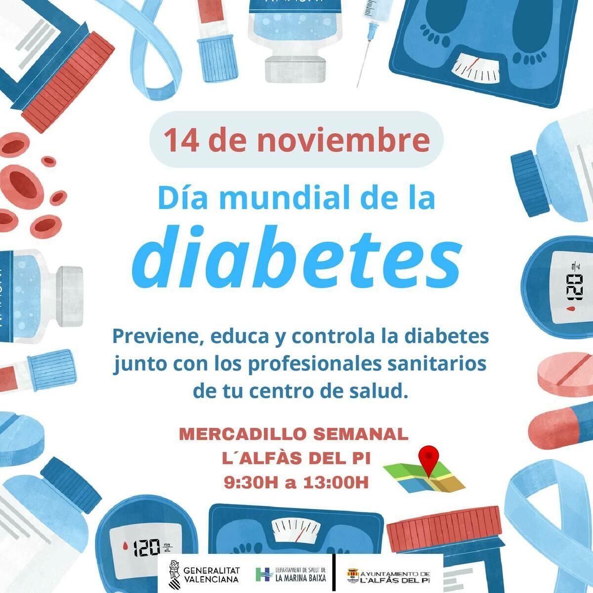 El Centro de Salud de l’Alfàs organiza una caminata al Faro con motivo del Día Mundial de la Diabetes 