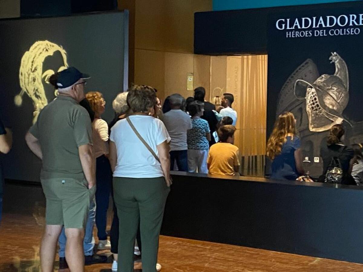 La exposición Gladiadores se despide del MARQ este fin de semana con unas jornadas de puertas abiertas 