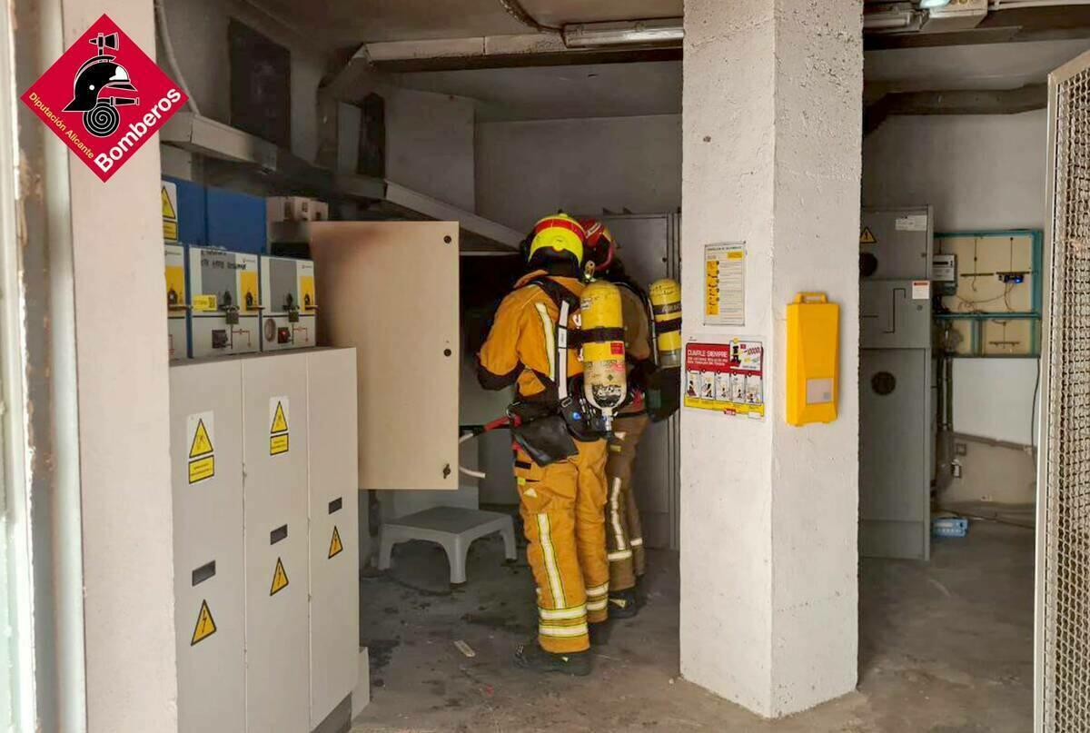 INCENDIO EN BENIDORM