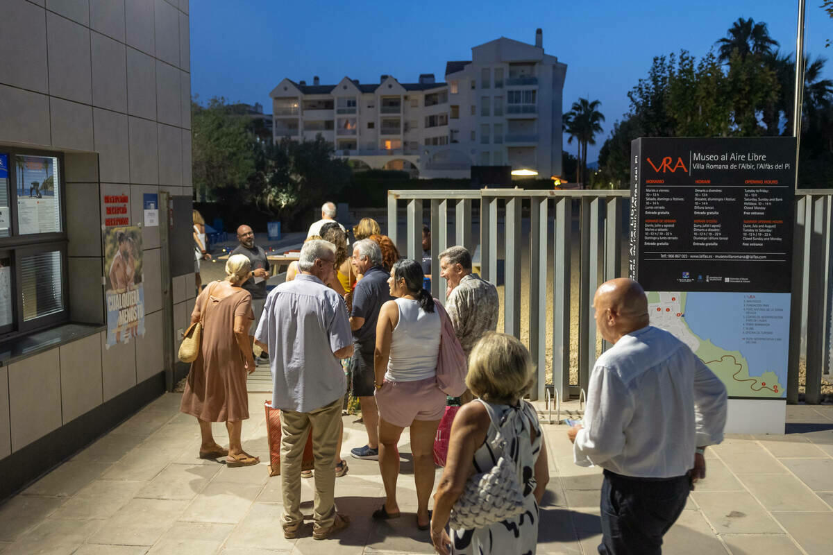 Más de 900 espectadores han disfrutado de las sesiones de Cine al aire libre en la Villa Romana de l’Albir