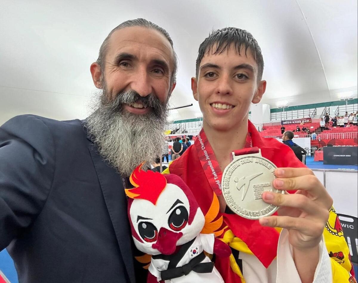 Jairo Agenjo, SUBCAMPEÓN DEL MUNDO DE TAEKWONDO