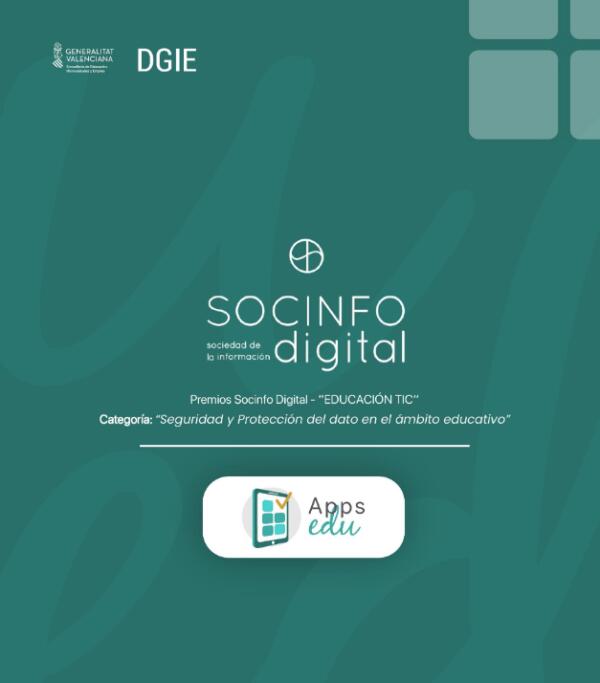 El portal Appsedu es premiado a nivel nacional por Socinfo Digital