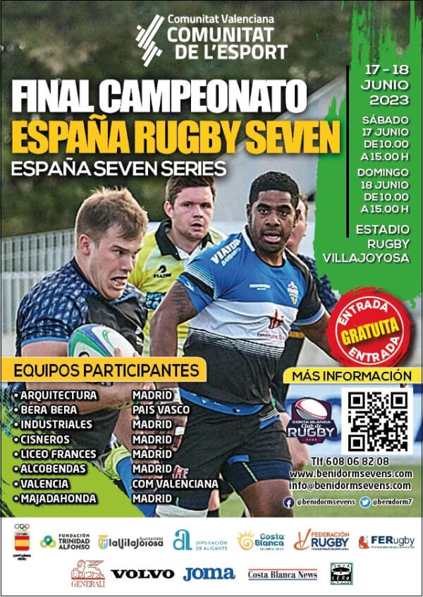 La final del Campeonato de España  Sevens Series se disputa este fin de semana en la Vila Joiosa
