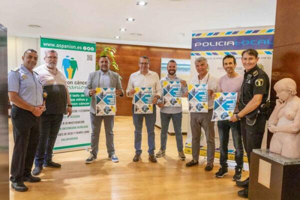 La Policía Local de Benidorm organiza la primera carrera solidaria a beneficio de Aspanion 