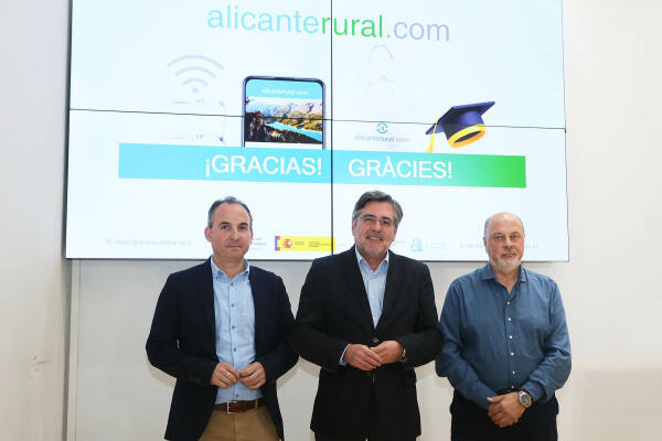 La Diputación ejecuta 500.000 euros de fondos europeos para el proyecto Alicante Rural-com que potenciará el comercio local en 84 municipios  