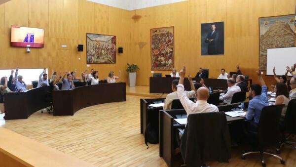 El pleno aprueba las propuestas de organización municipal para los próximos cuatro años 