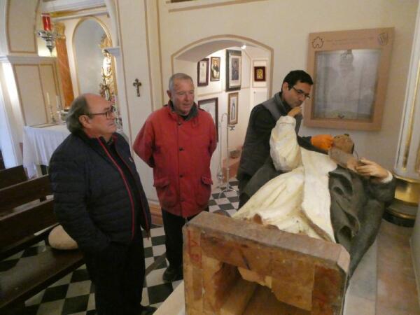 Se inicia la restauración de la imagen de Sant Vicent Ferrer 