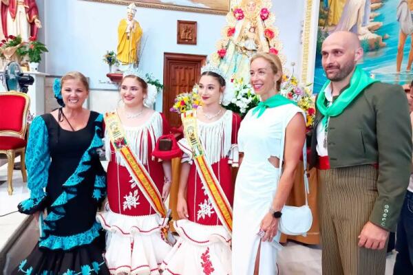 La Casa de Andalucía de Benidorm celebra la romería del Corpus dedicada a la Virgen del Rocío