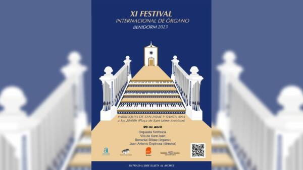 La Orquesta Sinfónica Vila de Sant Joan y Benantzi Bilbao protagonizan la 3ª entrega del XI Festival Internacional de Órgano  