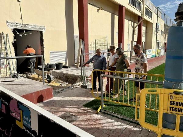 Callosa d’en Sarrià mejora las instalaciones del polideportivo municipal 