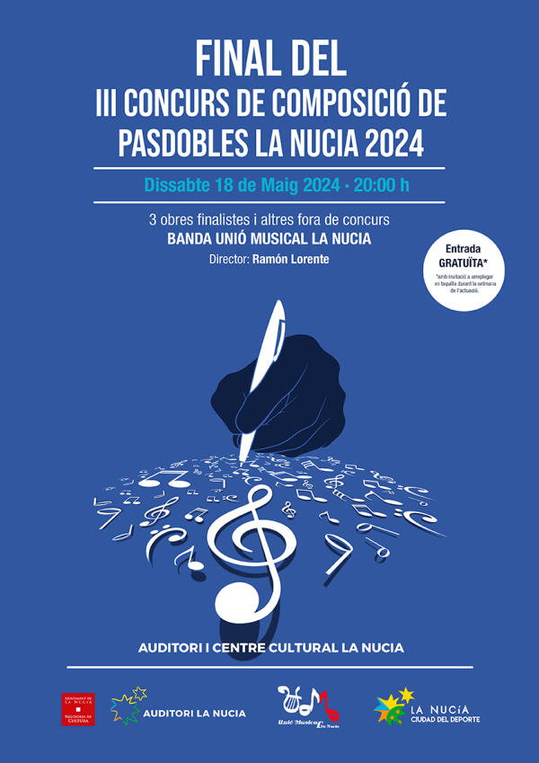 Concierto de la Unió Musical del “Concurso de Pasodobles” en l’Auditori 